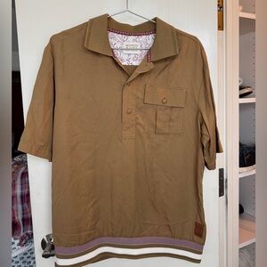 Scotch & Soda Tan Men's Polo Shirt